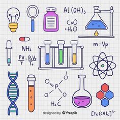 cute chemistry background 0011