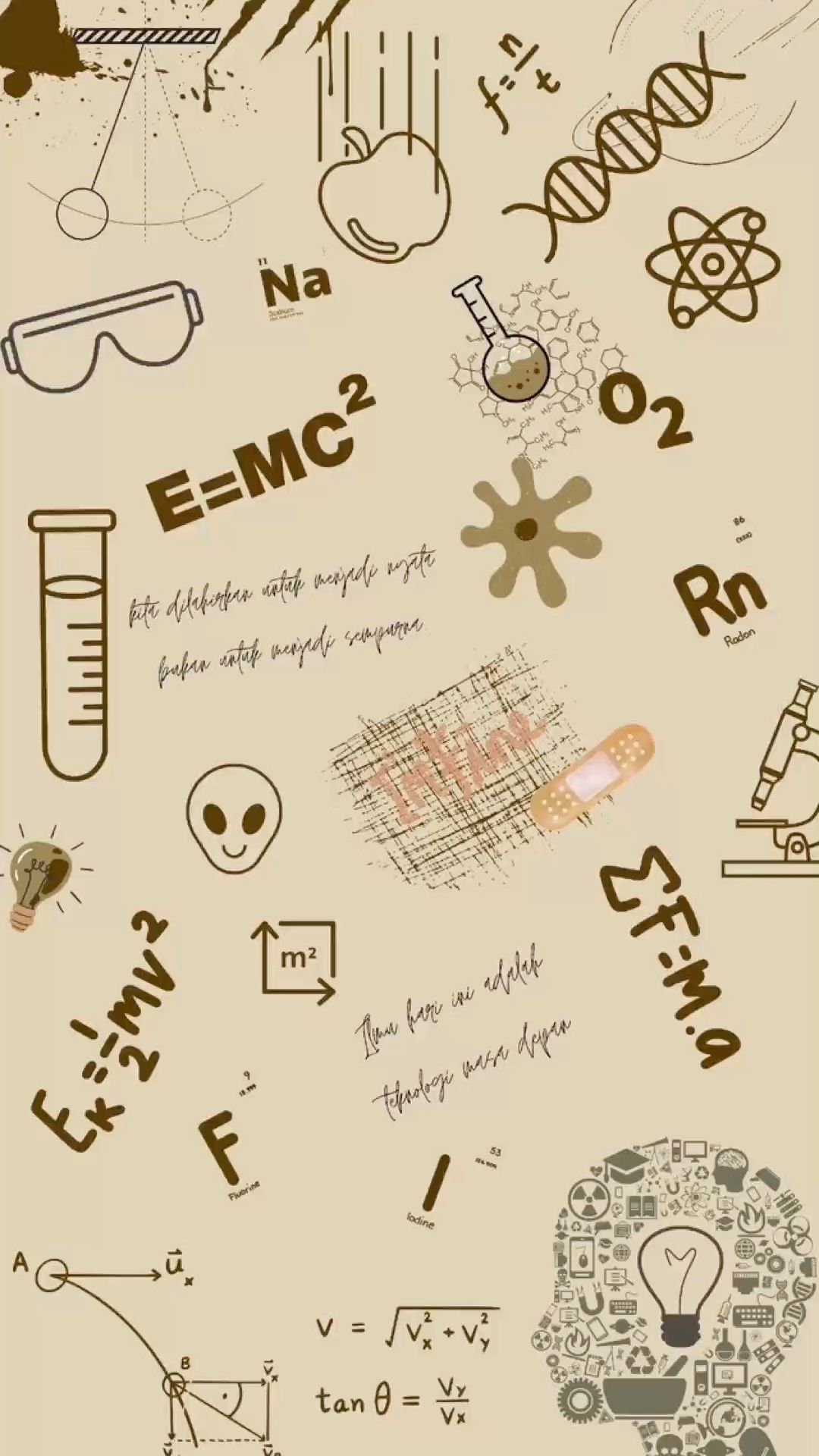 cute chemistry background 0021