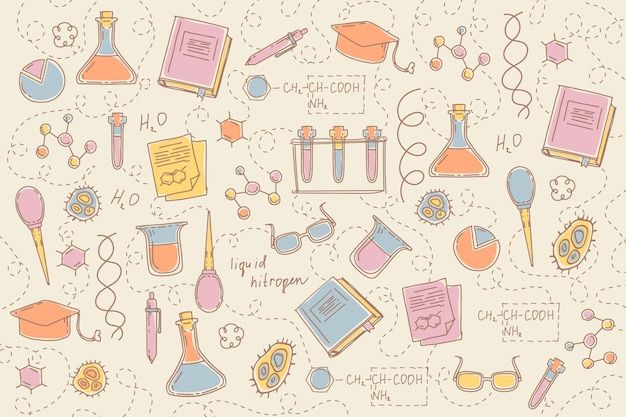 cute chemistry background 0028