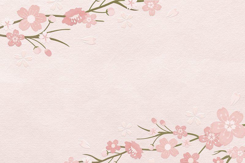 cute cherry blossom background 0013