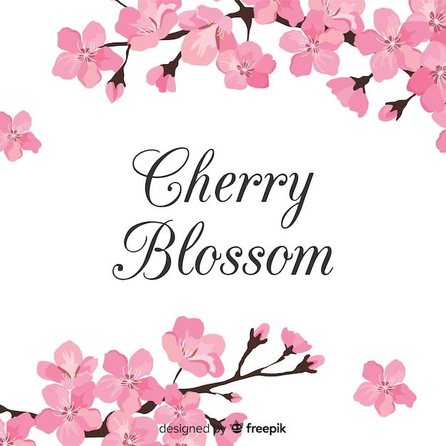 cute cherry blossom background 0027