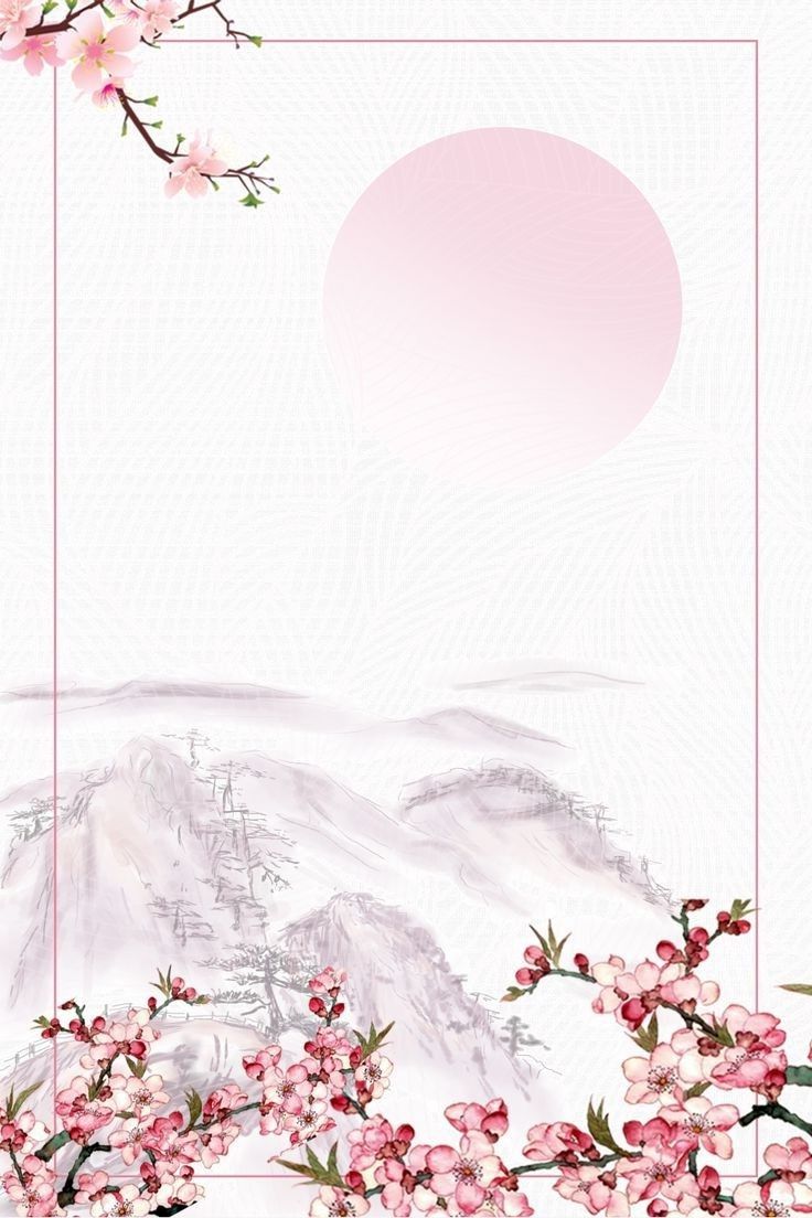 cute cherry blossom background 0054