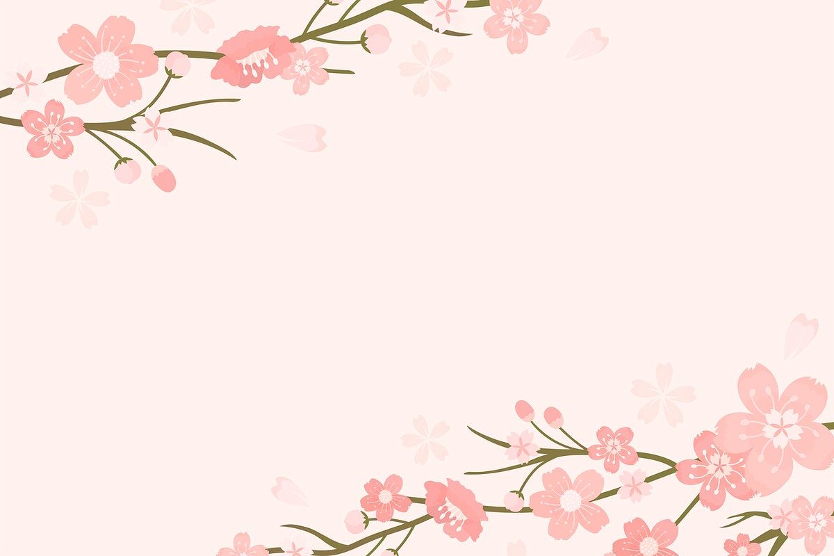 cute cherry blossom background 0082