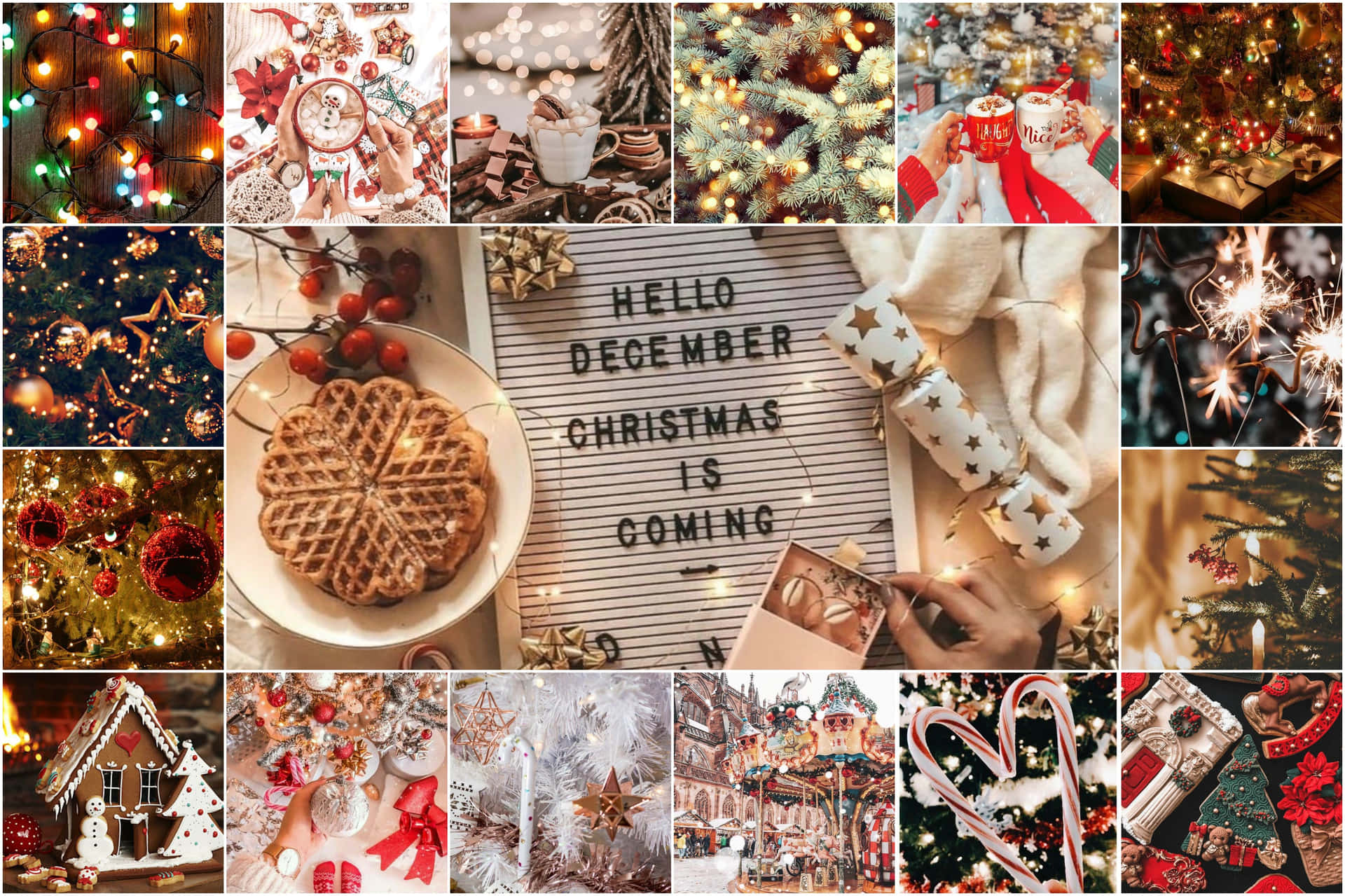 cute christmas backgrounds collage 0014