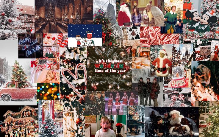 cute christmas backgrounds collage 0015