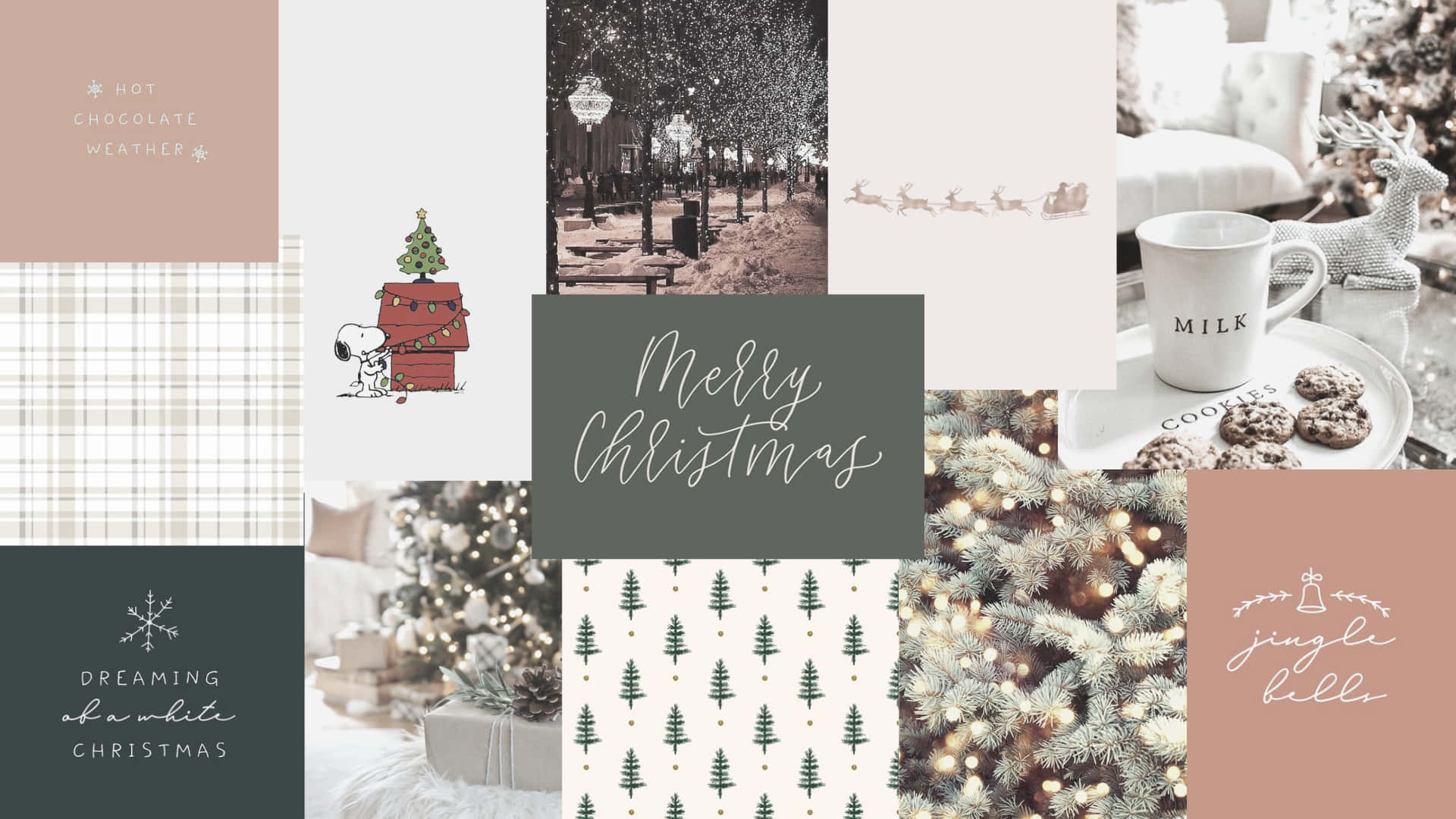 cute christmas backgrounds collage 0016