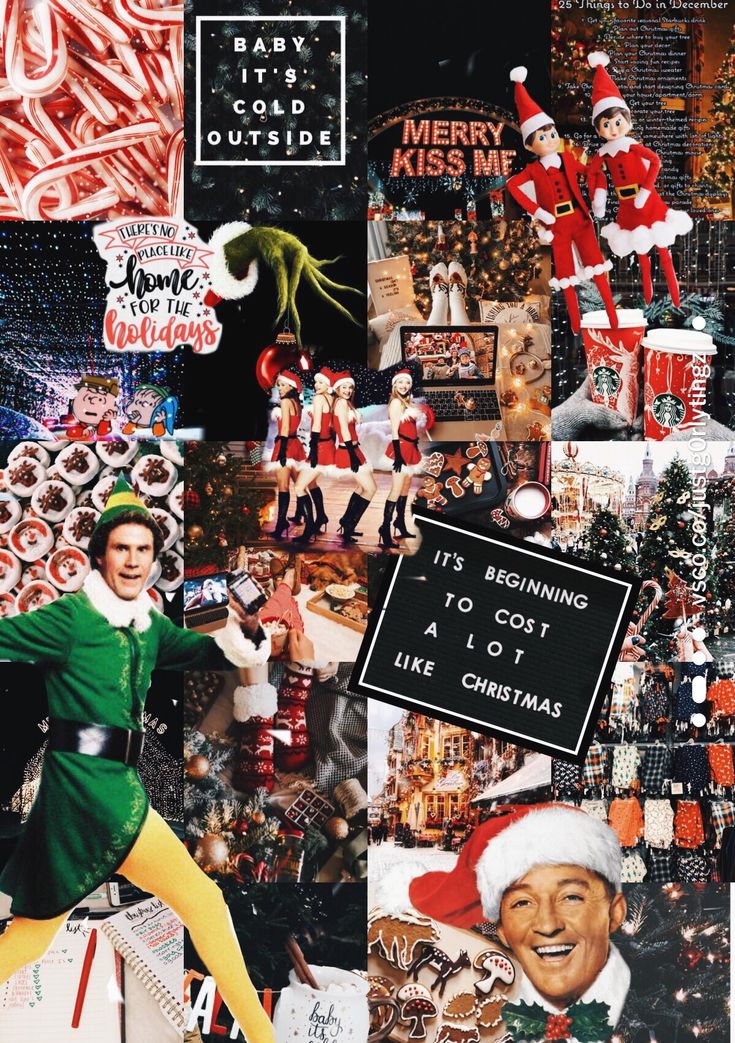 cute christmas backgrounds collage 0020