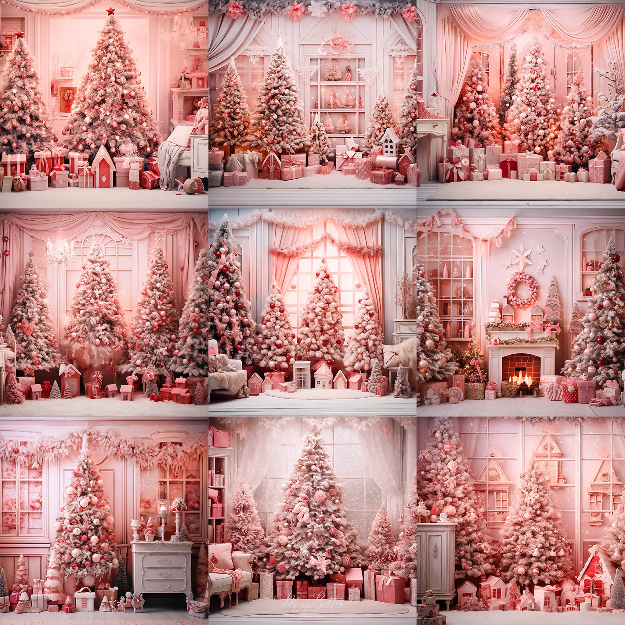 cute christmas backgrounds collage 0021