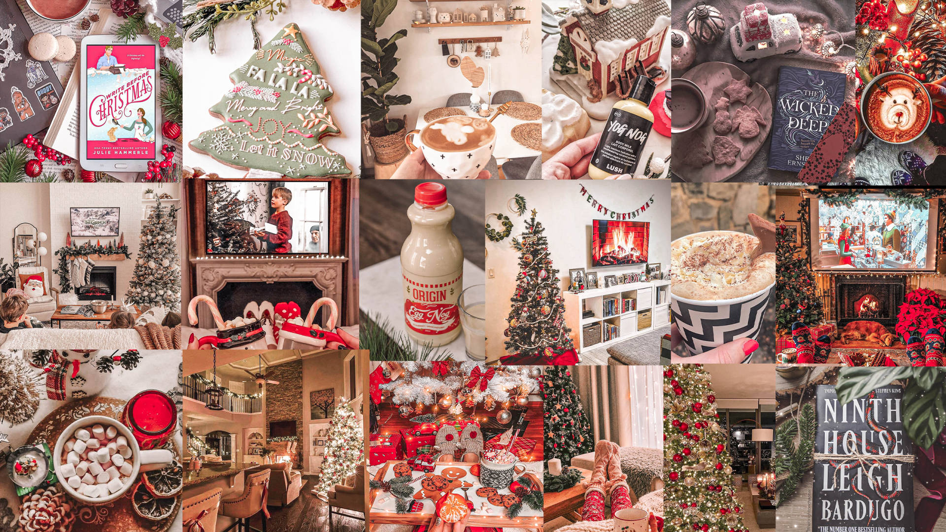 cute christmas backgrounds collage 0023