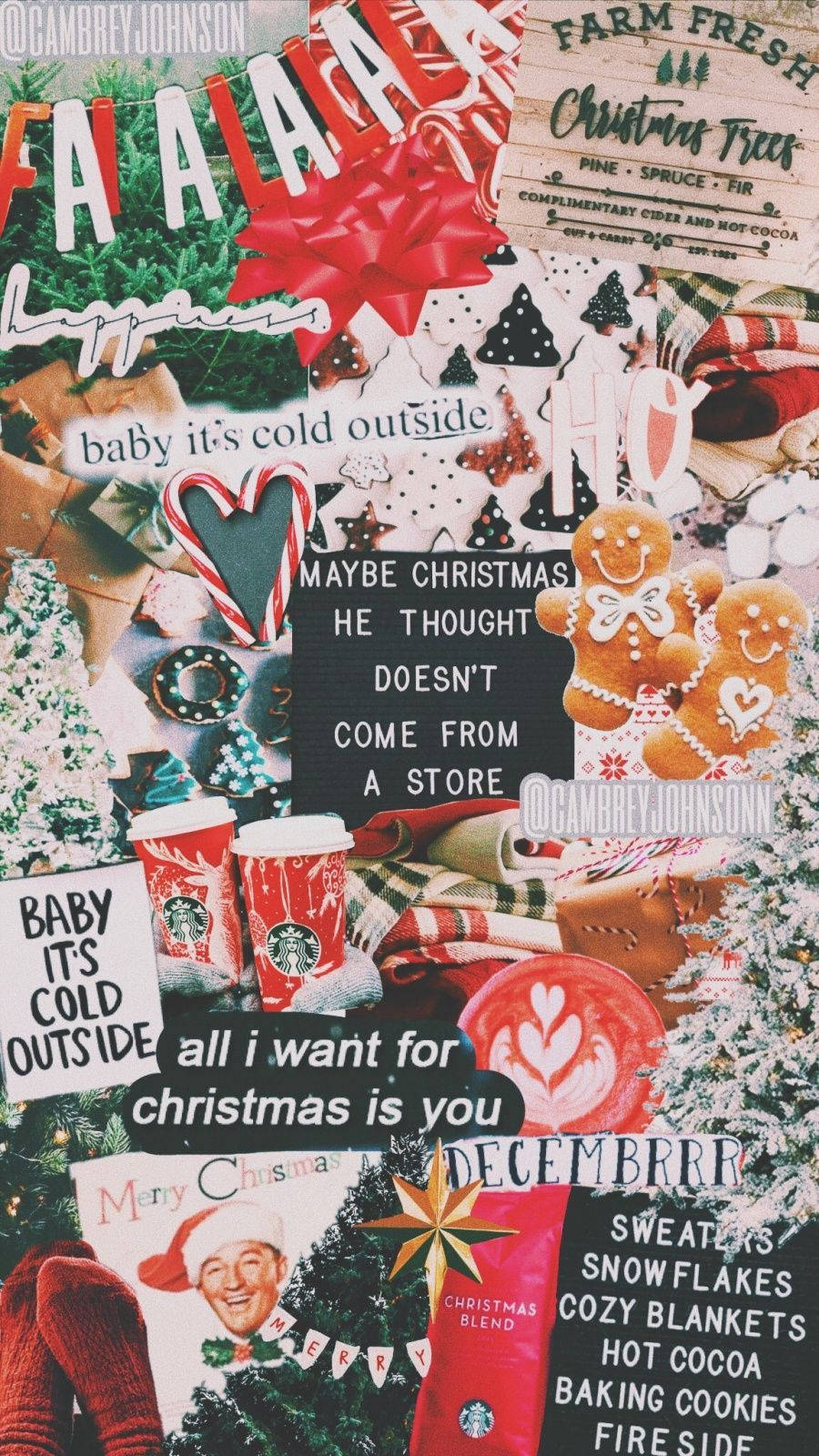 cute christmas backgrounds collage 0025