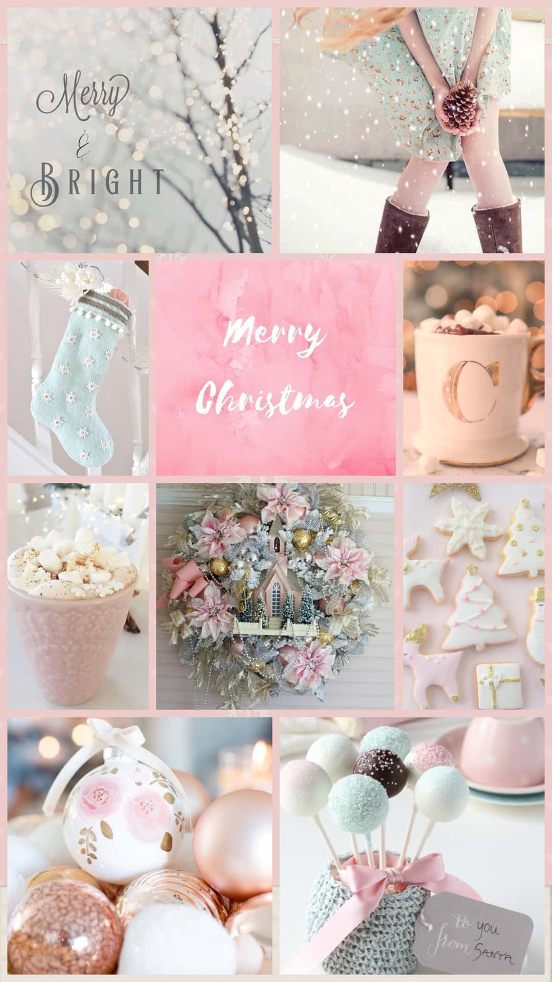 cute christmas backgrounds collage 0031