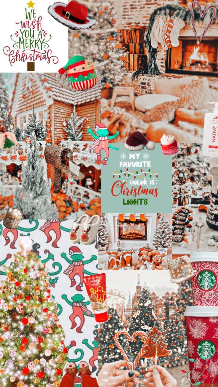 cute christmas backgrounds collage 0052