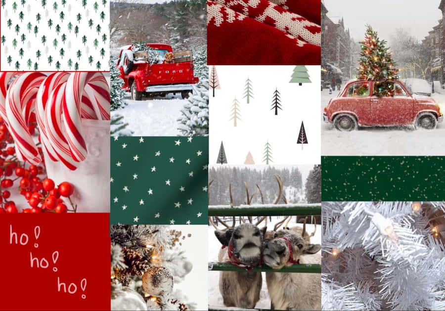 cute christmas backgrounds collage 0062