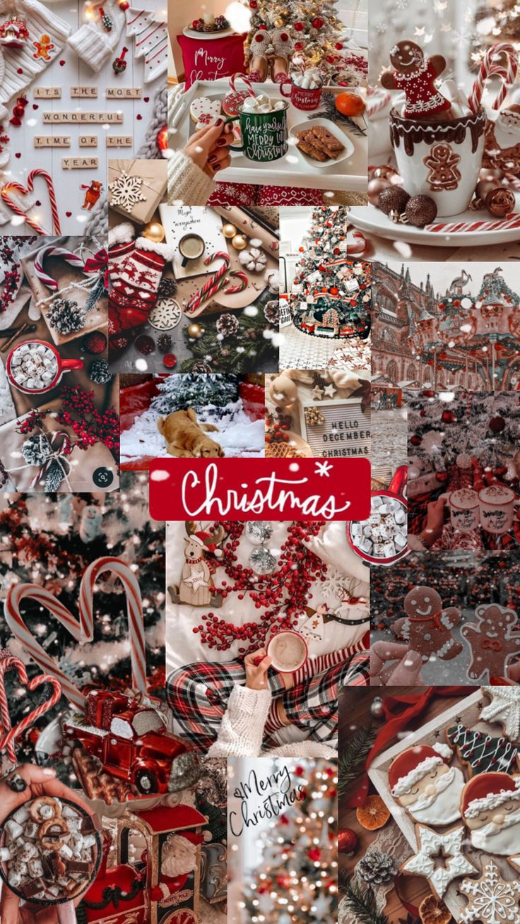 cute christmas backgrounds collage 0079