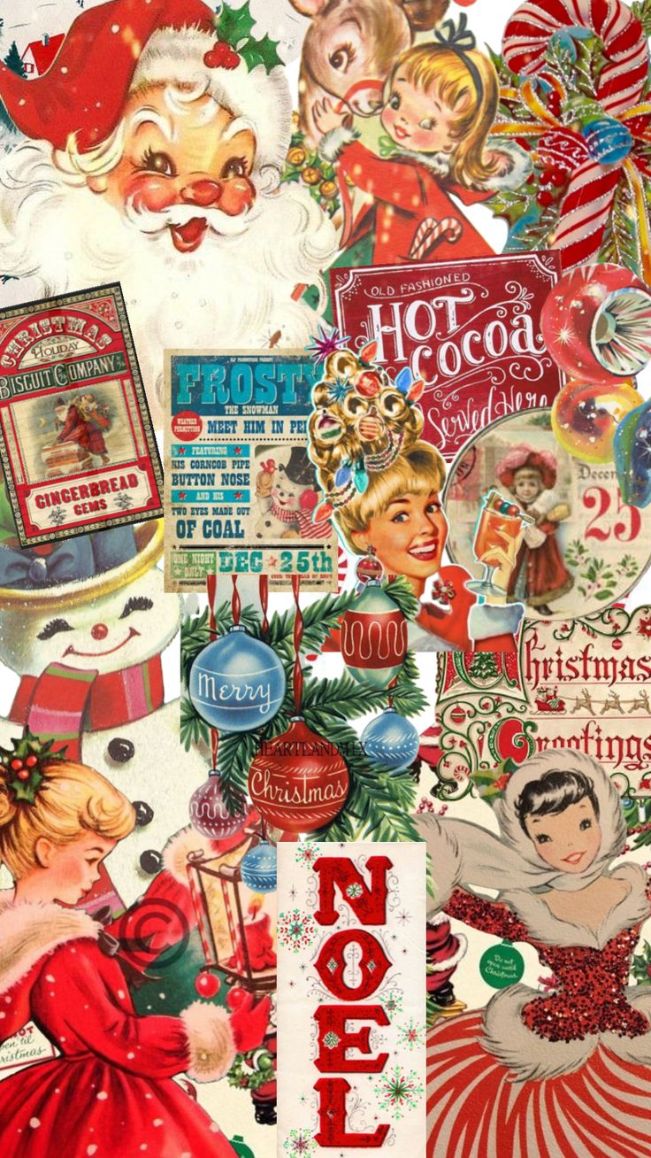 cute christmas backgrounds collage 0097