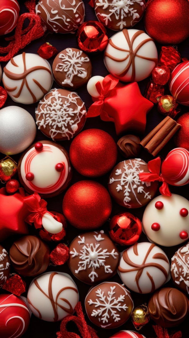 cute Christmas backgrounds for festive decor