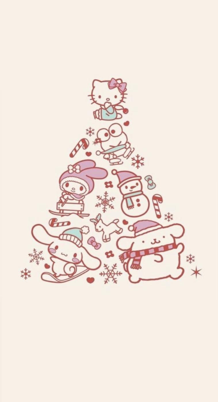 cute Christmas backgrounds 0011