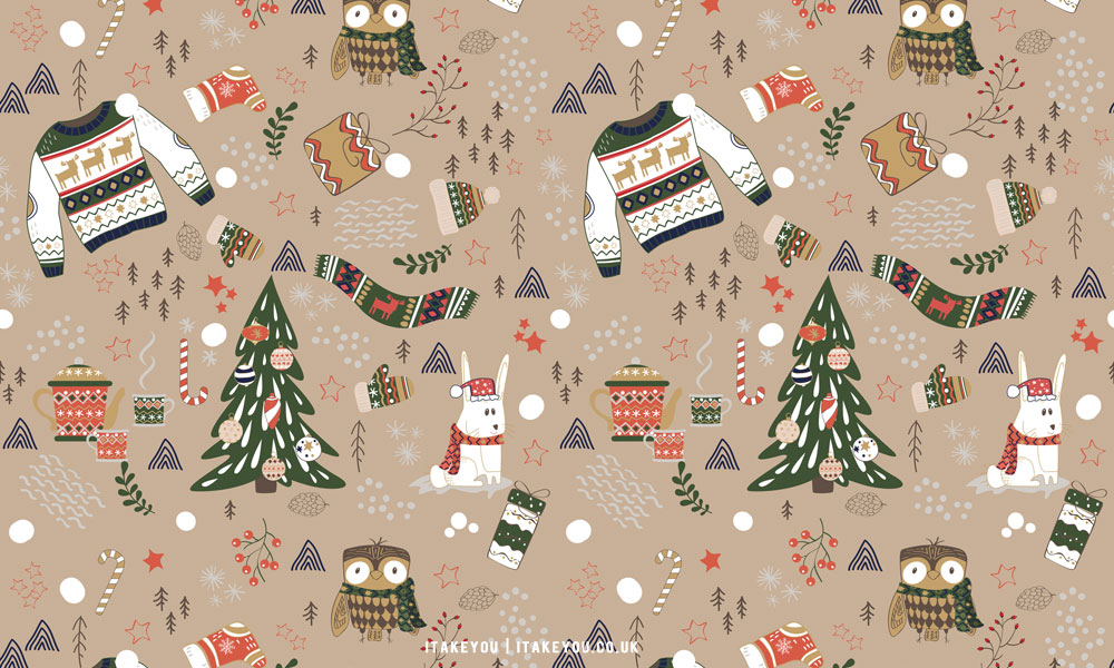 cute Christmas backgrounds 0063