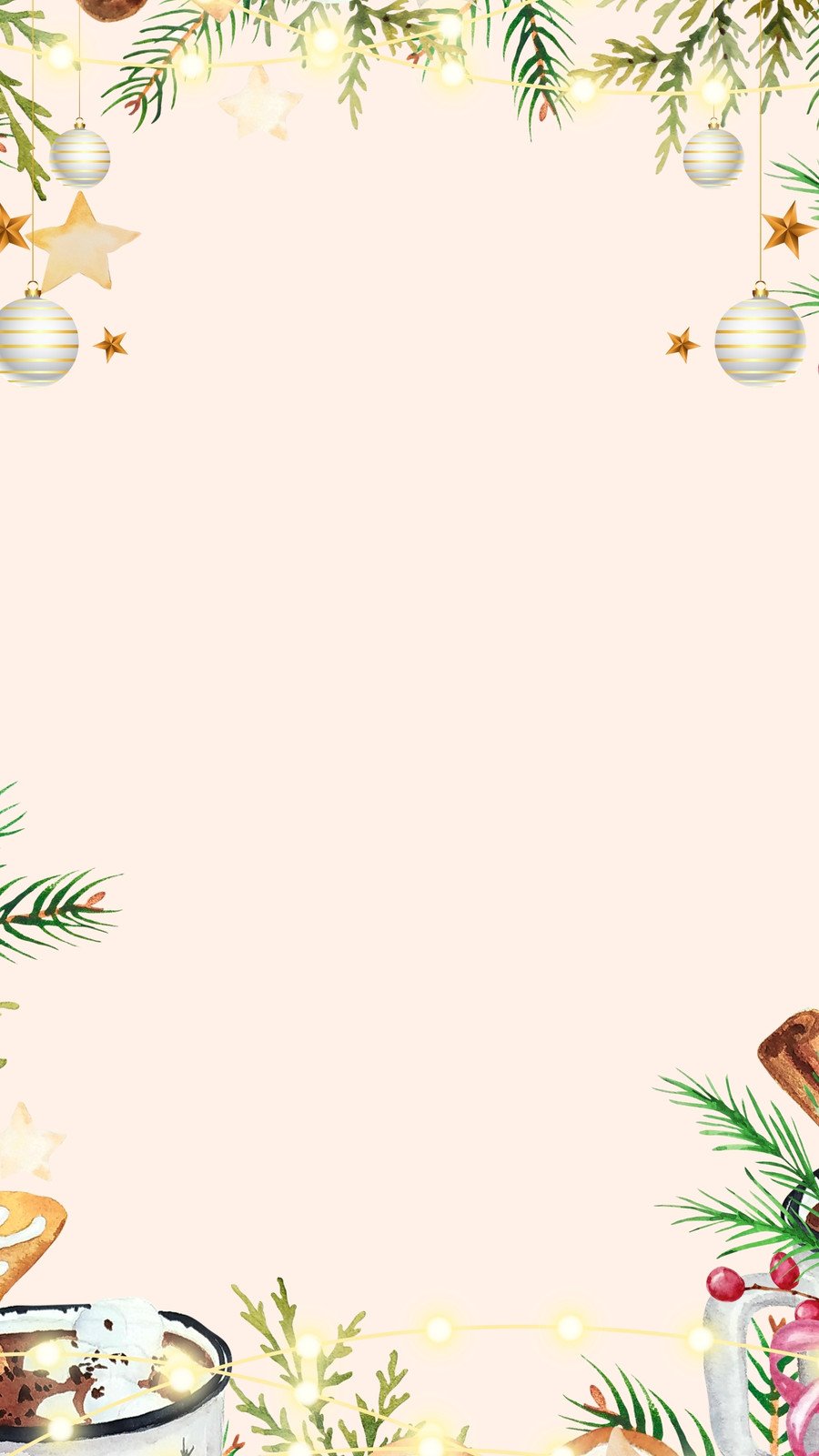 cute christmas card background 0011