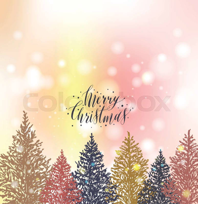 cute christmas card background 0012