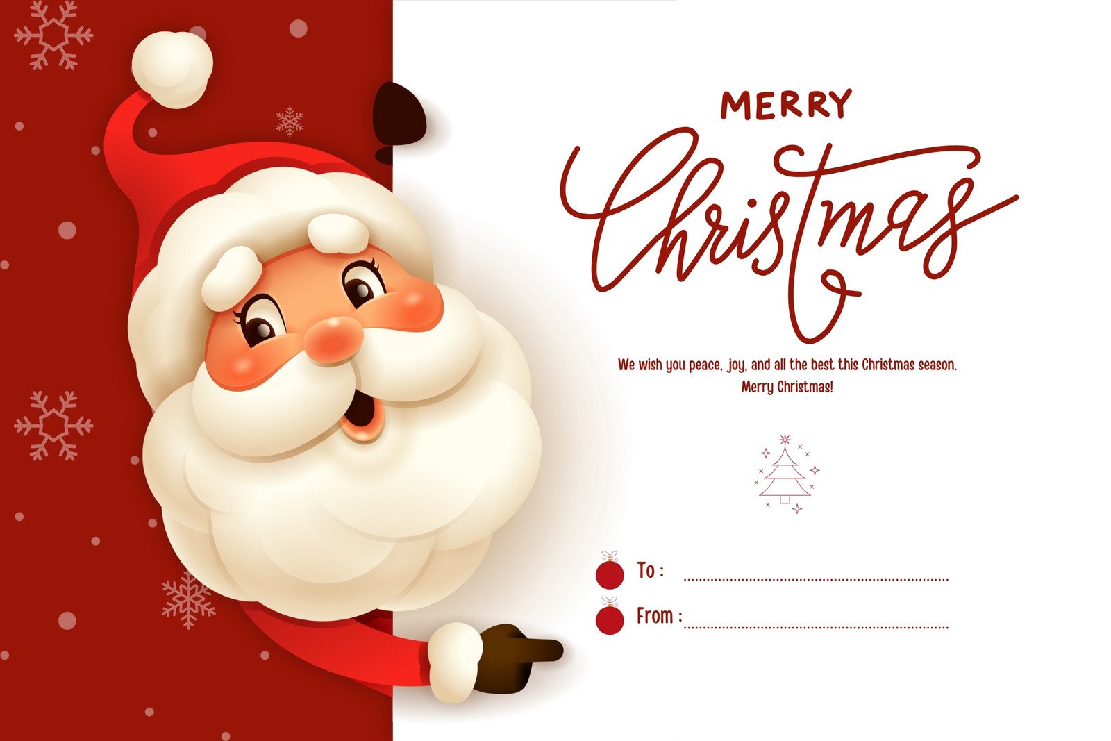 cute christmas card background 0014