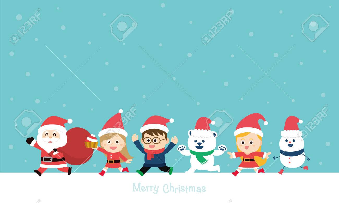 cute christmas card background 0027