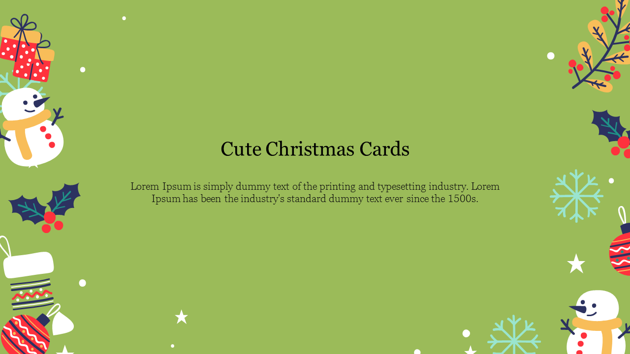 cute christmas card background 0029