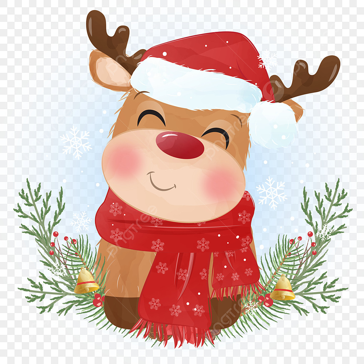 cute christmas card background 0054