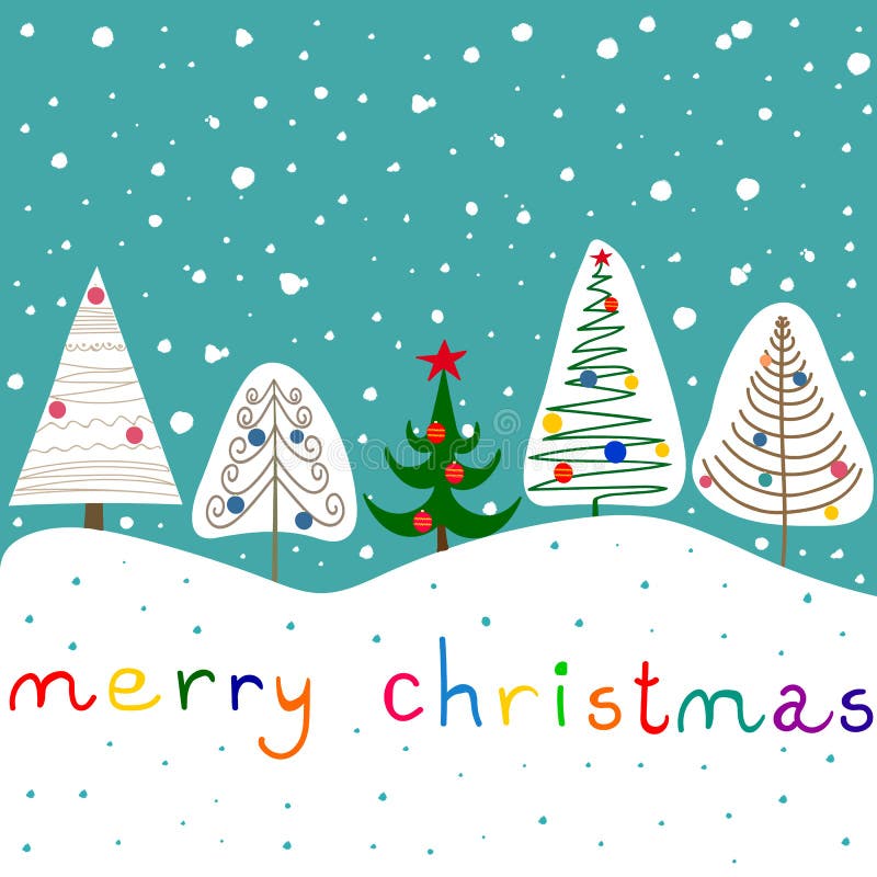 cute christmas card background 0070