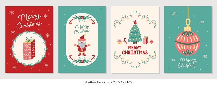 cute christmas card background 0076