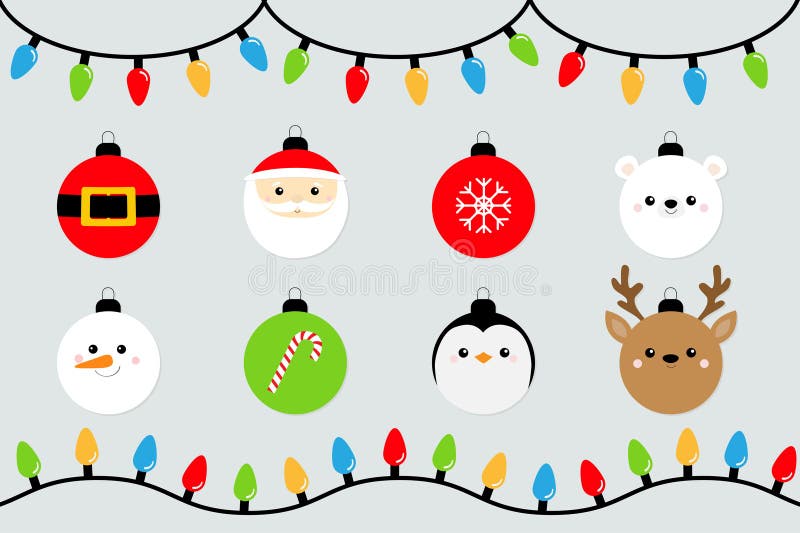 cute christmas lights background 0039