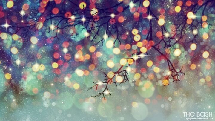 cute christmas lights background 0053