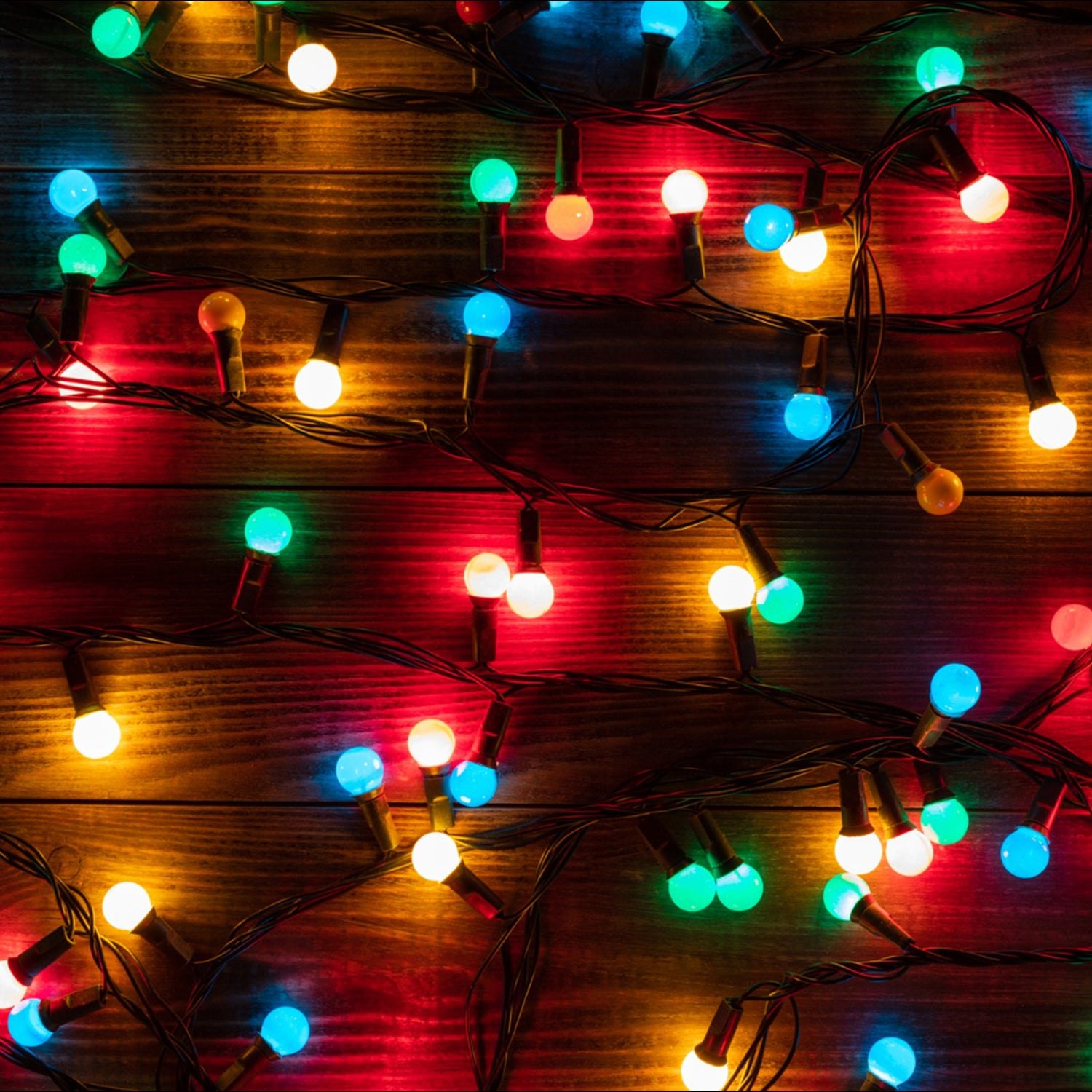 cute christmas lights background 0082