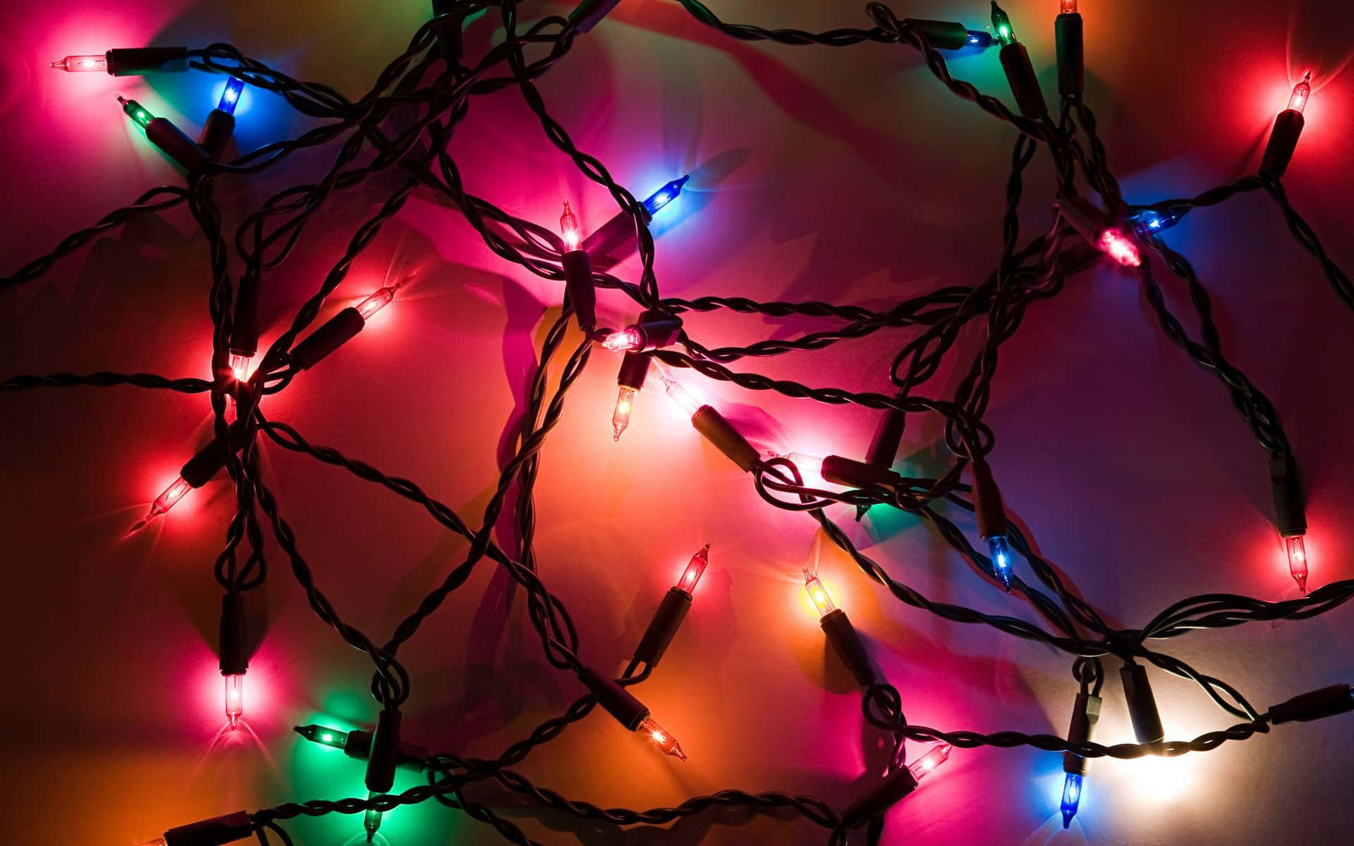 cute christmas lights background 0092