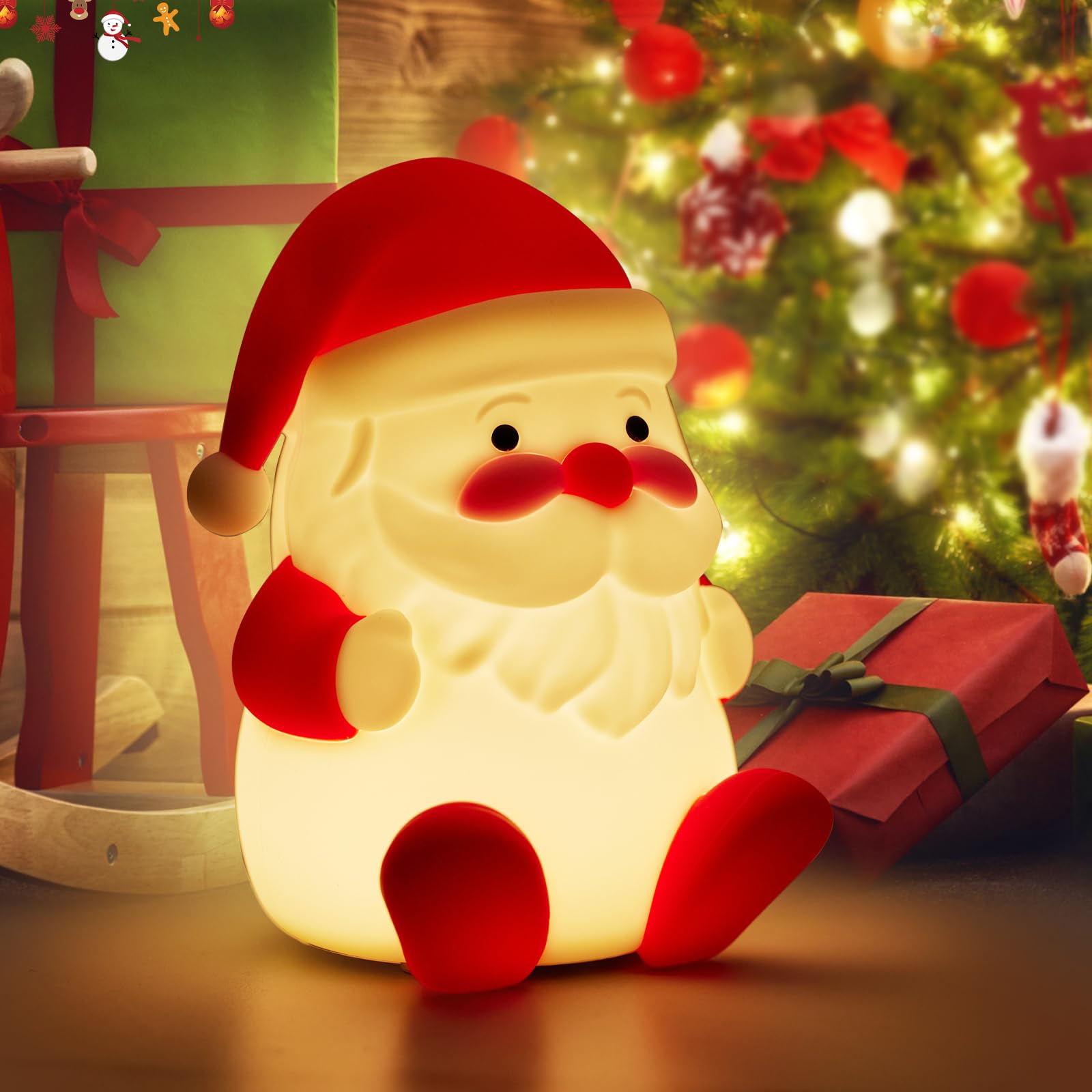 cute christmas lights background 0095