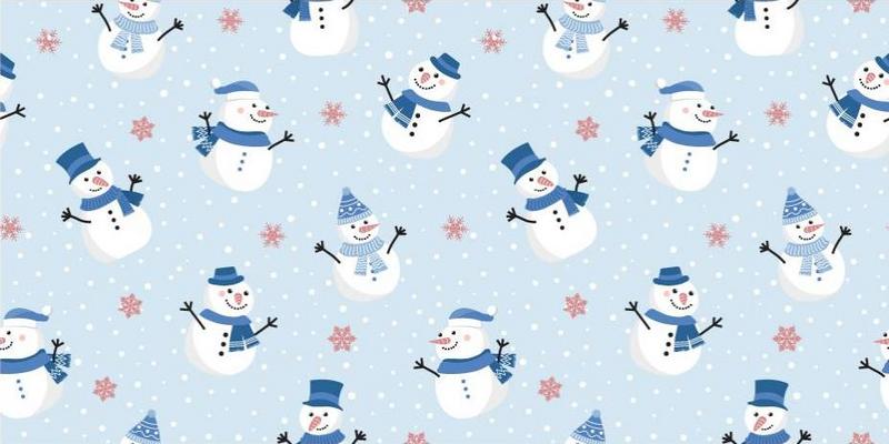 cute christmas pattern background 0066