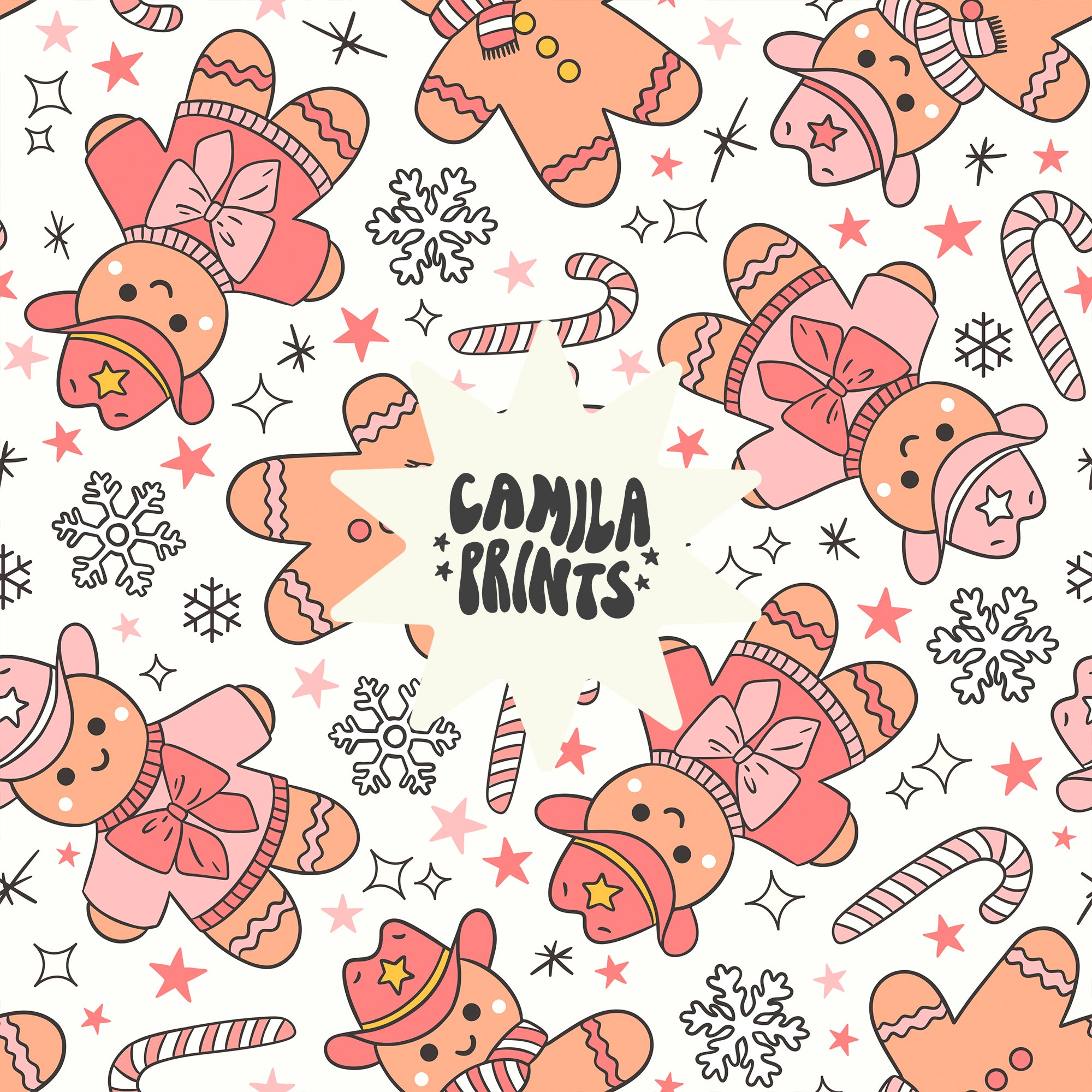 cute christmas pattern background 0071