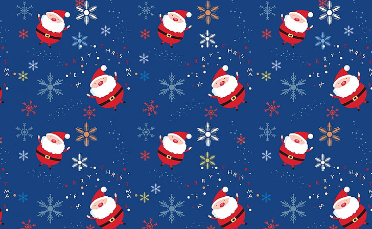 cute christmas pattern background 0094