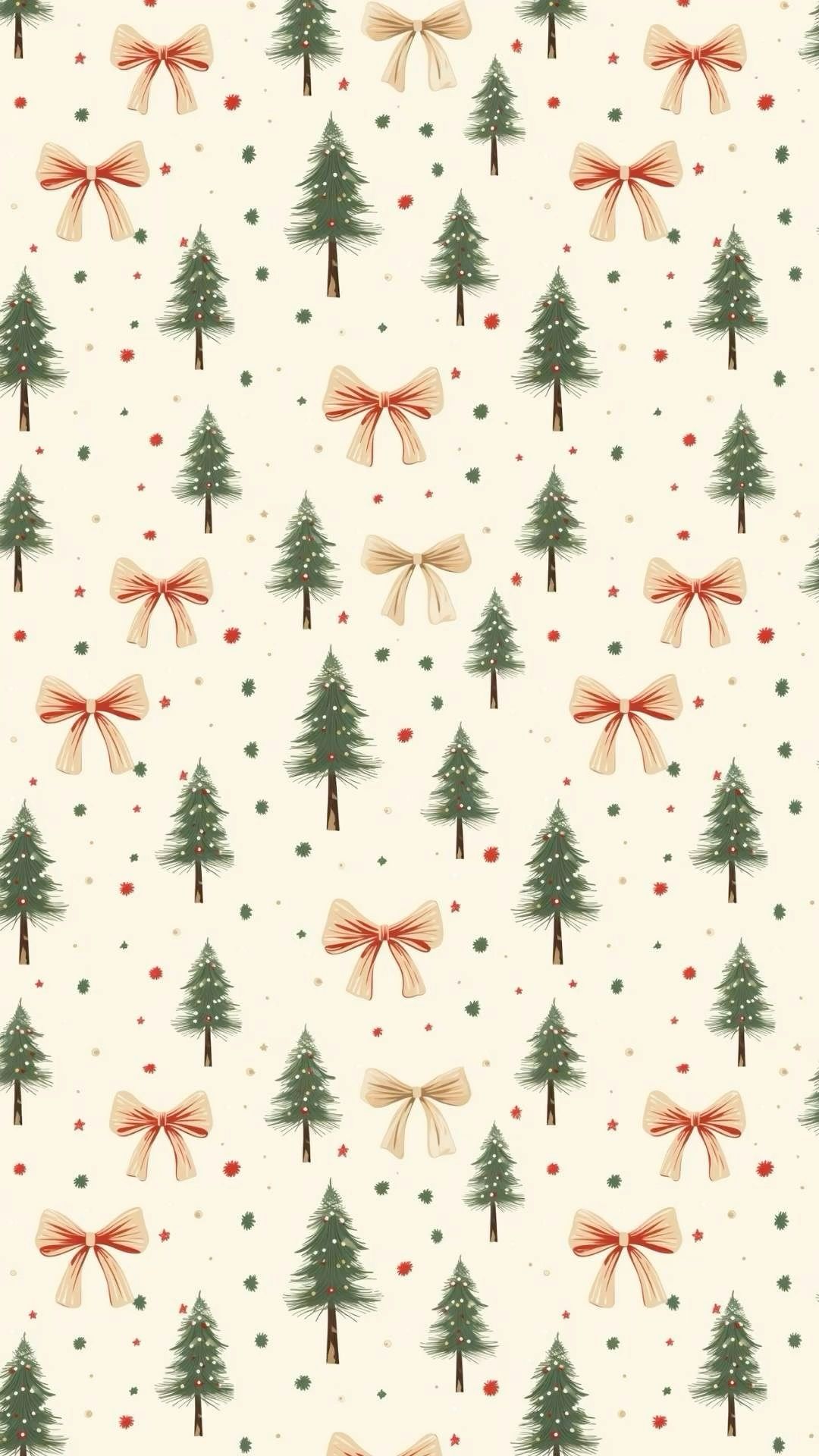 cute Christmas tree background 0034