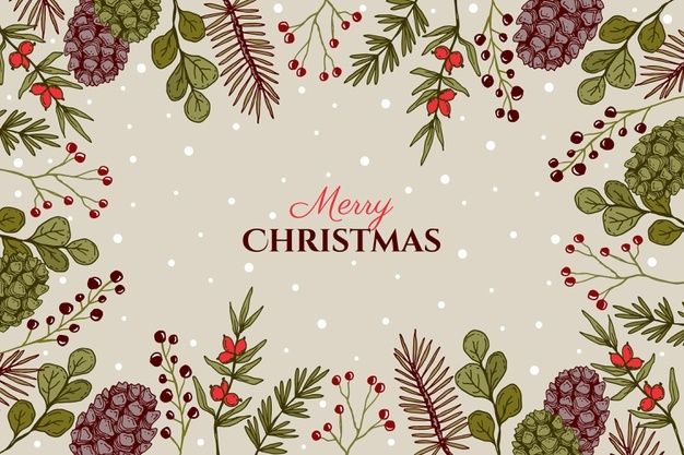 cute Christmas tree background 0035