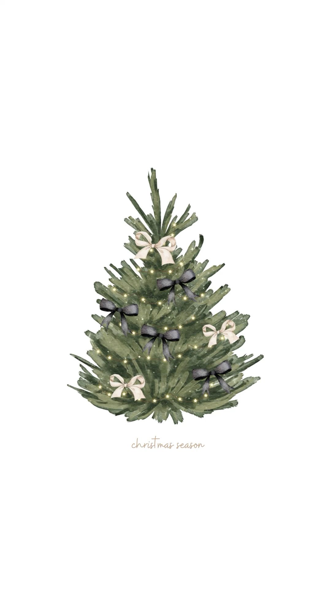 cute Christmas tree background 0036