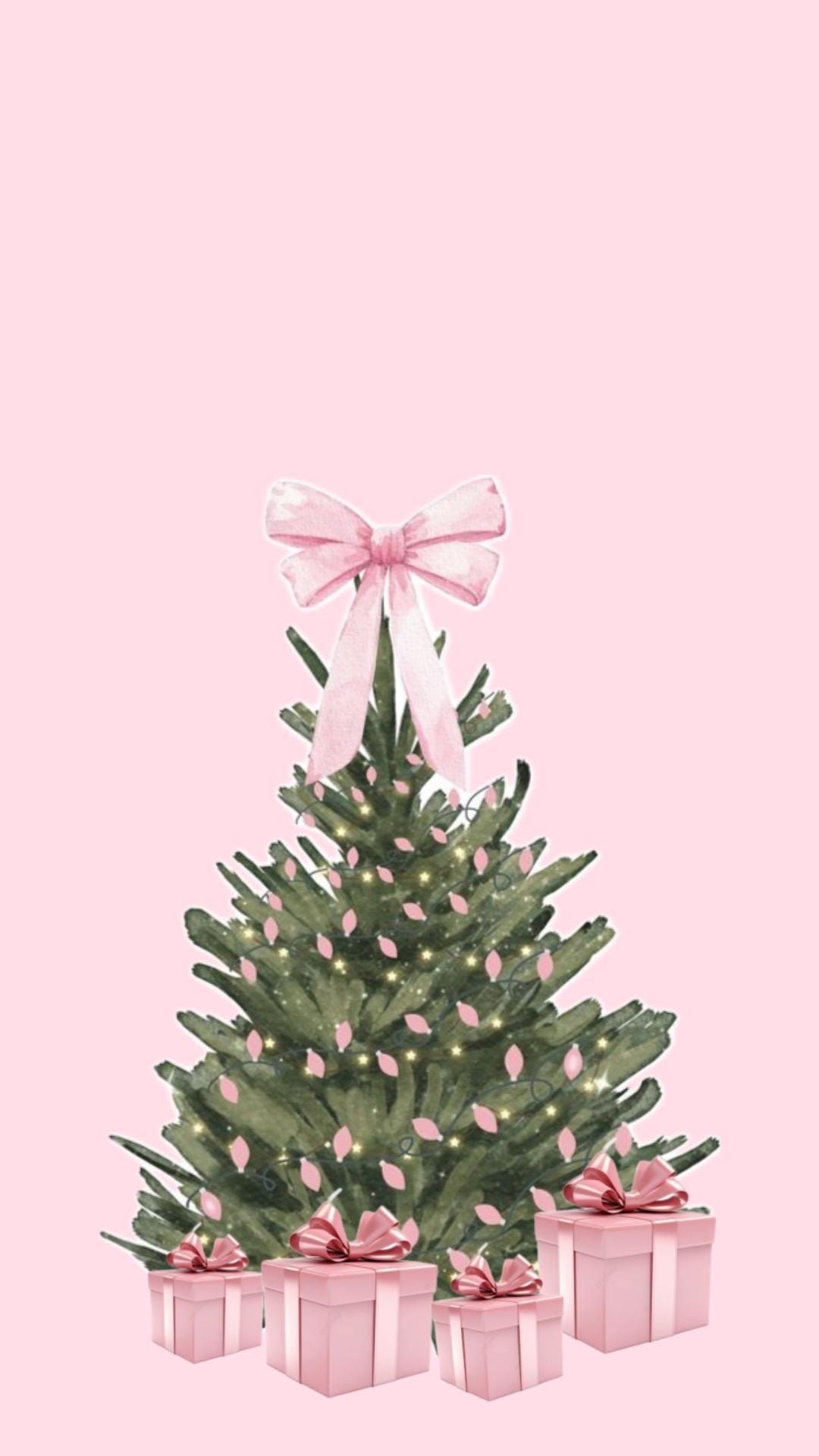 cute Christmas tree background 0041