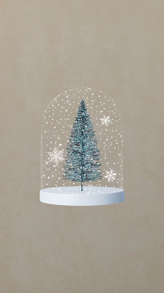 cute Christmas tree background 0046