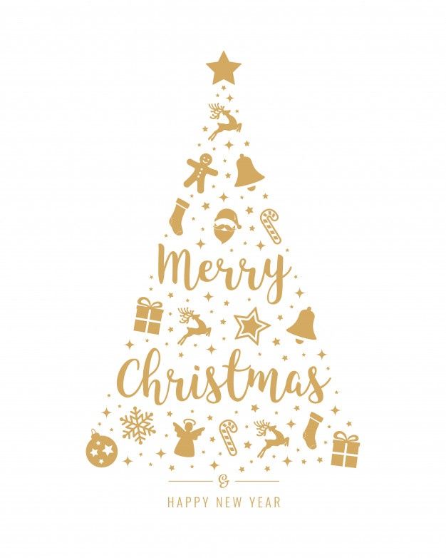 cute Christmas tree background 0048