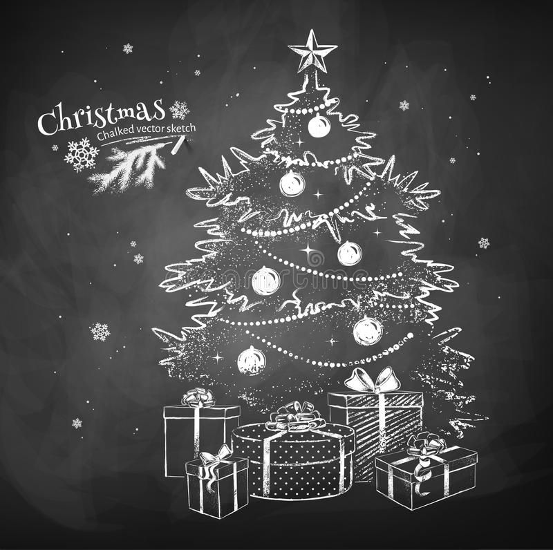 cute Christmas tree background 0054