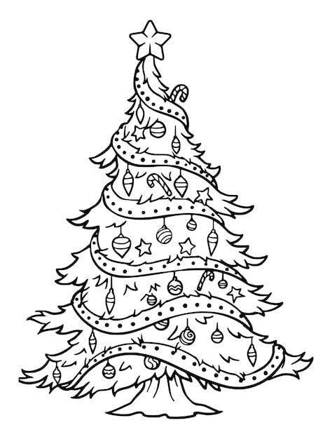 cute Christmas tree background 0061