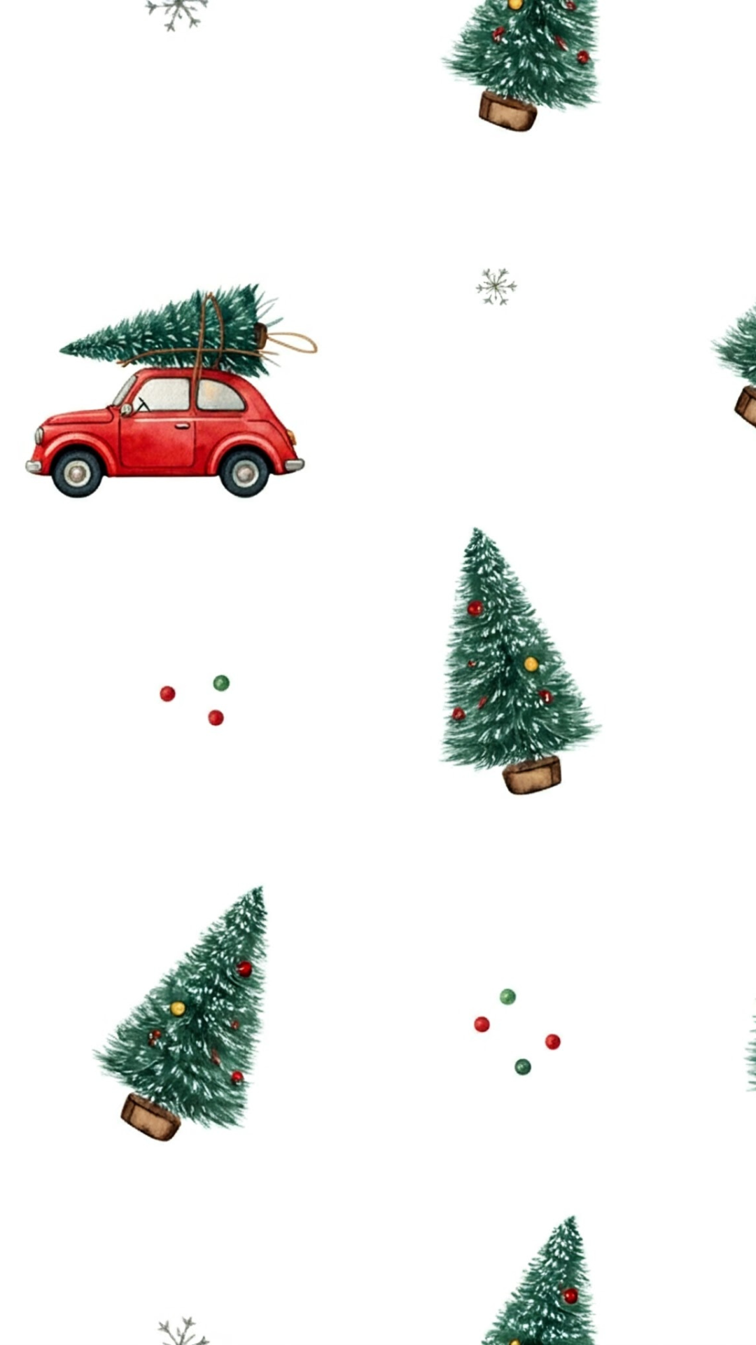 cute Christmas tree background 0067