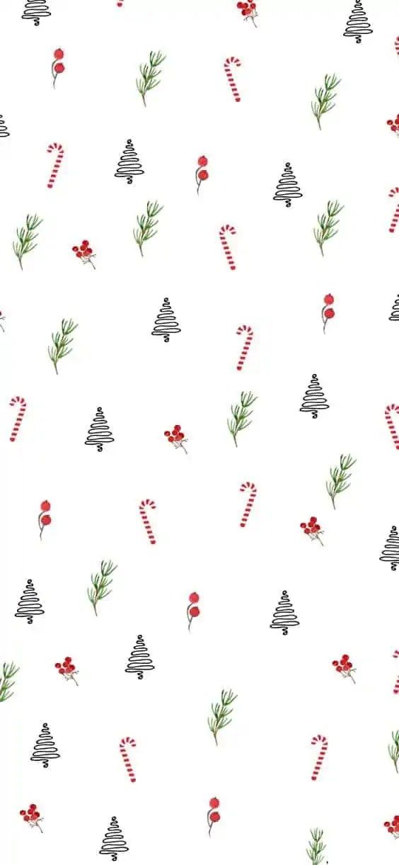 cute Christmas tree background 0069