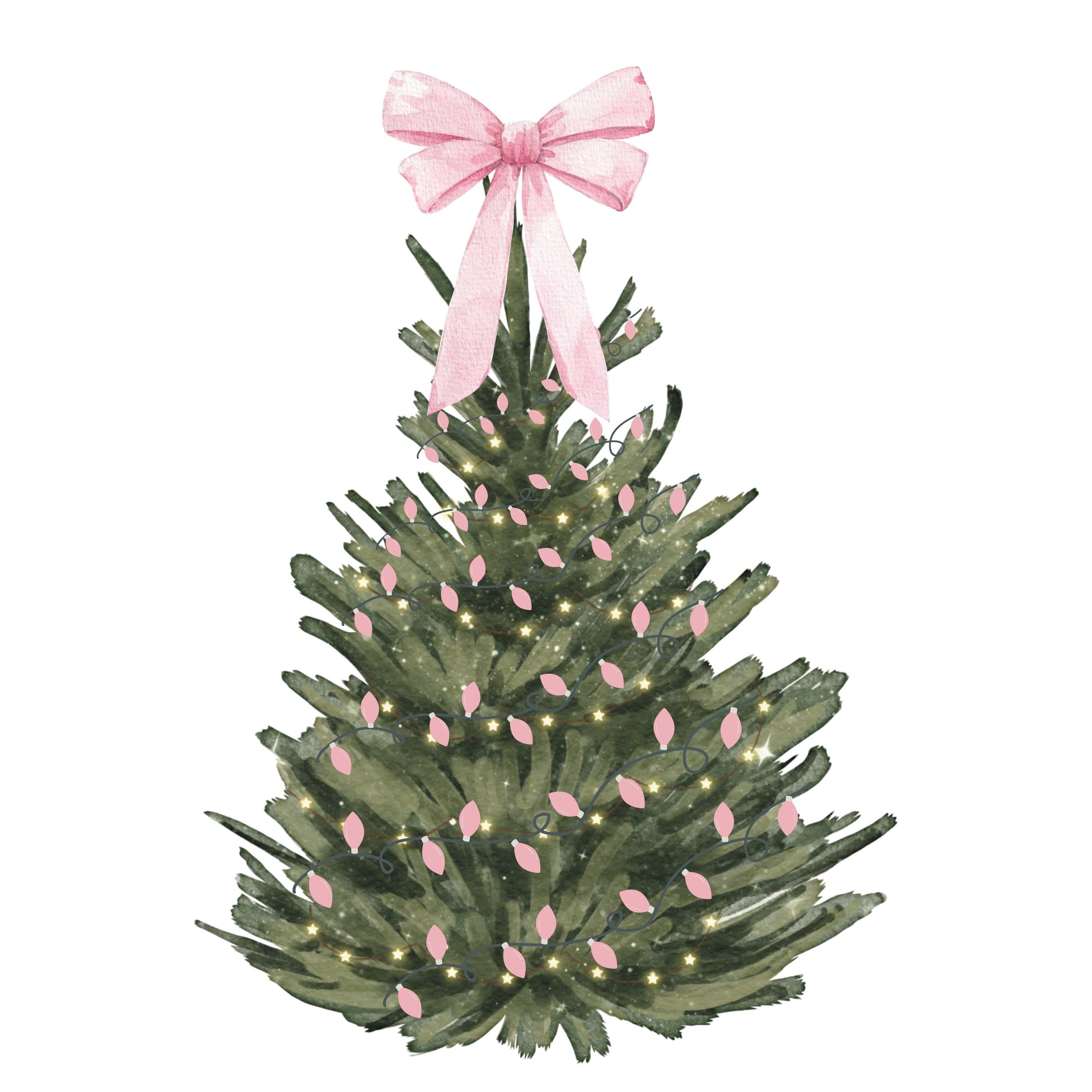 cute Christmas tree background 0095