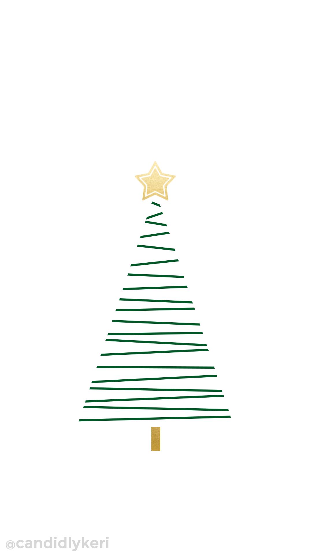 cute Christmas tree background 0096